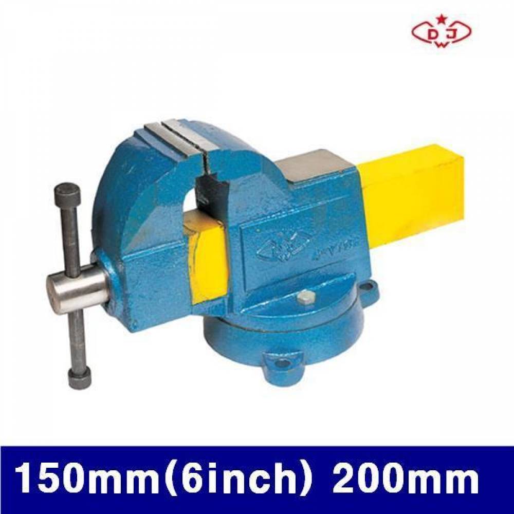(화물착불)대원정밀 5460331 탁상바이스 150mm(6Inch) 200mm 585x240mm (1EA)