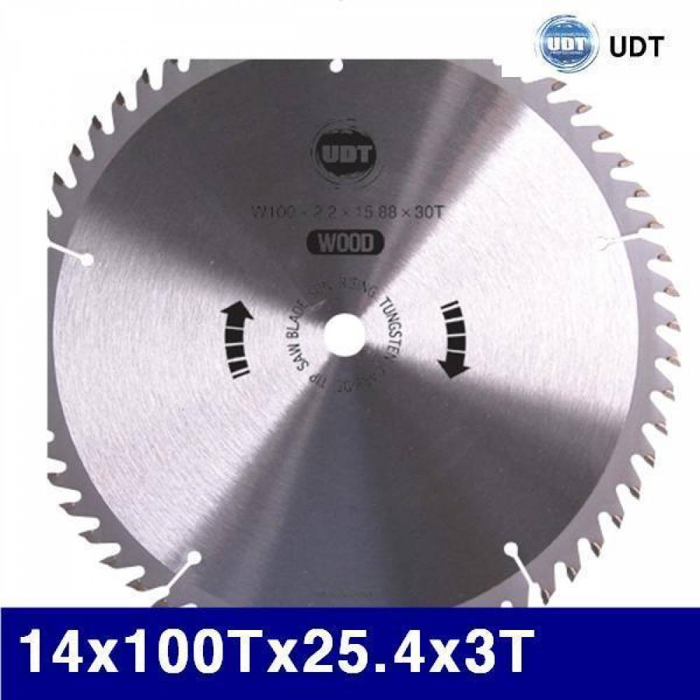 UDT 5005064 팁쏘-목재용 14x100Tx25.4x3T   (1EA)