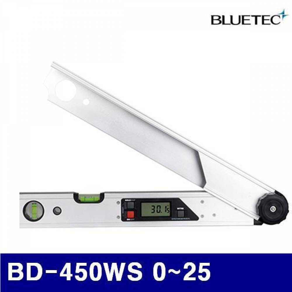 블루텍 4011484 디지털 각도기 BD-450WS 0-25 0.05 (1EA)