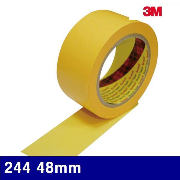 3M 8254403 고내열 마스킹 테이프 244 48mm 0.08mm (1BOX)